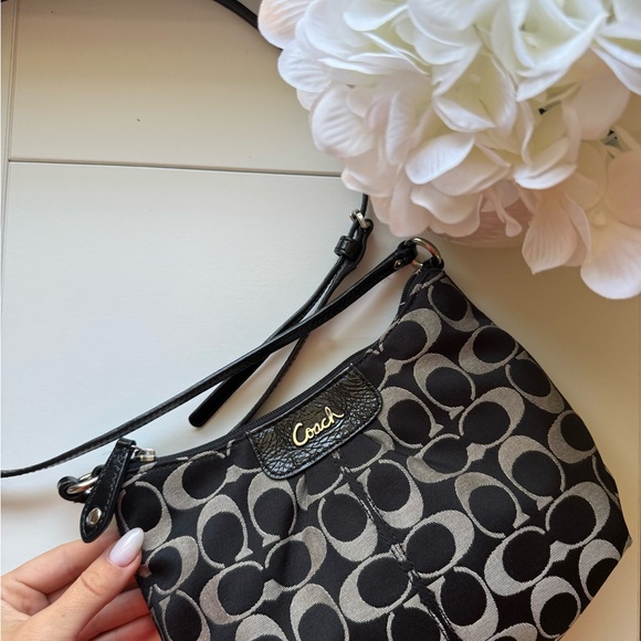 Coach Black and Gray bag Y2K - Picture 1 of 3
